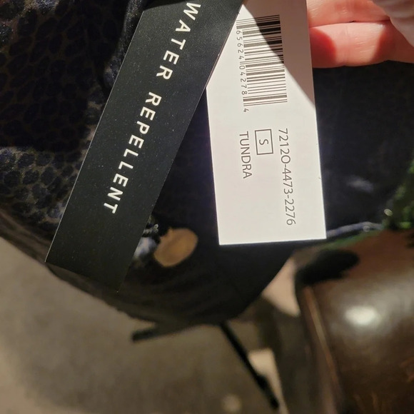 Tribal Women's Animal Print Water Repellent Raincoat with  Hood - Picture 6 of 7